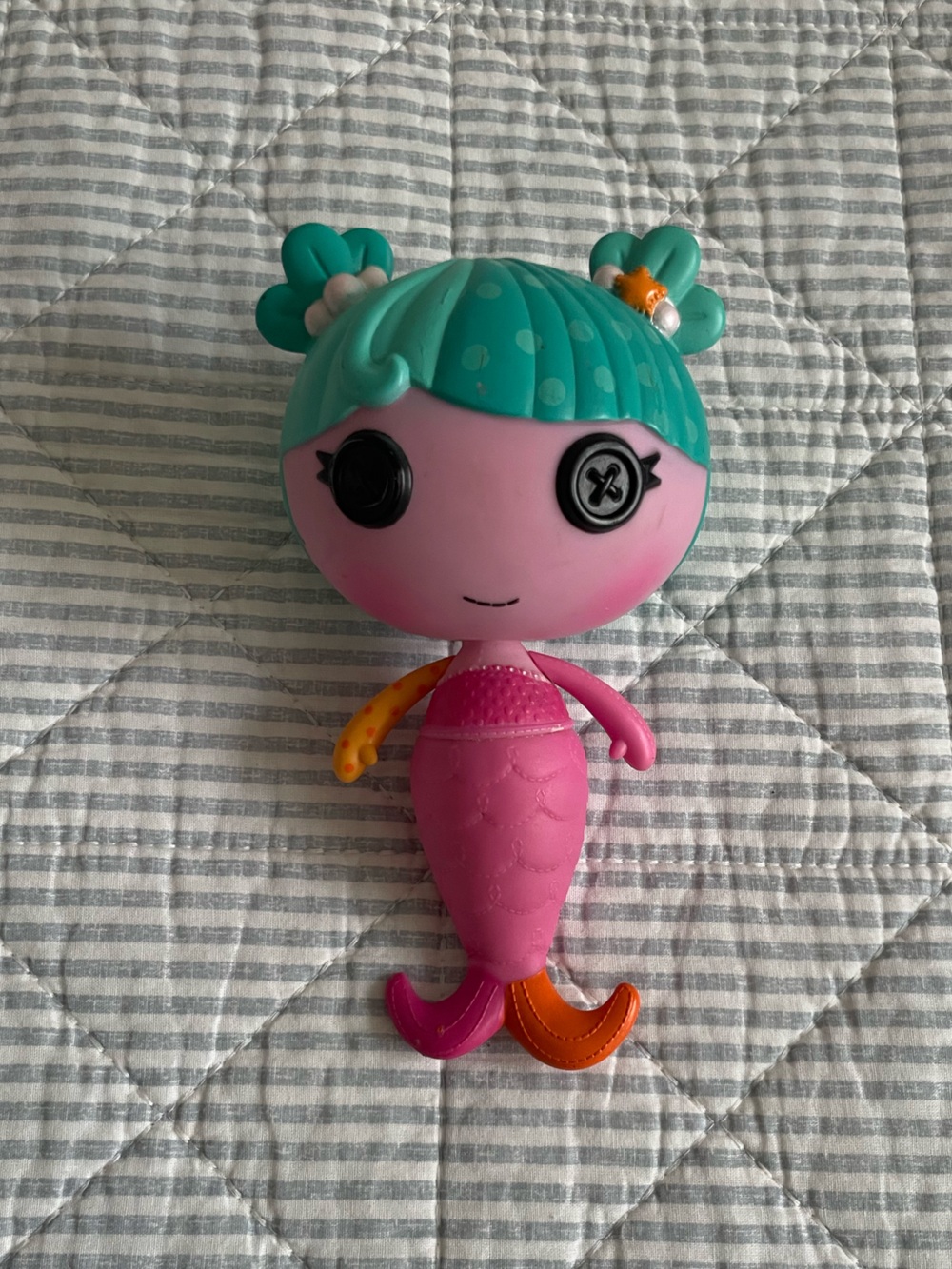 🐚Lalaloopsy Littles Sandie Periwinkle Mermaid Mini Figure / Doll🌊